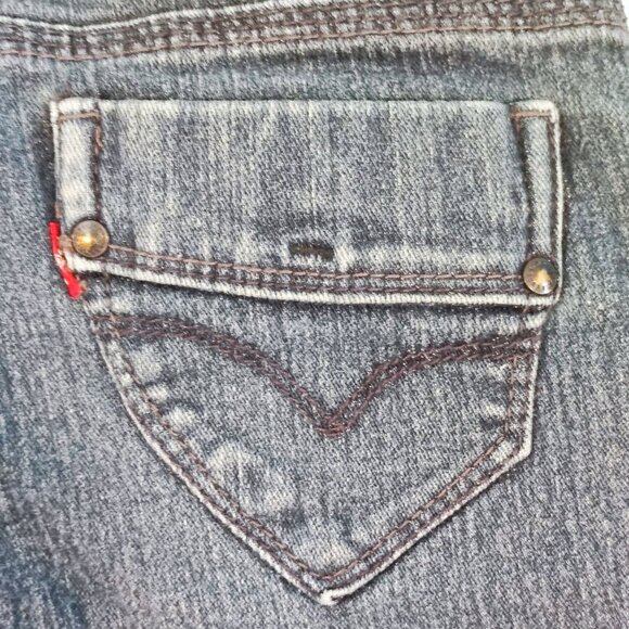 Levi's jeans regular denim blue girls size 8 - Picture 11 of 13